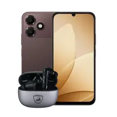 OPPO - Celular A6c 64GB 4GB Ram Cafe + Obsequio Audifonos Lamborghini