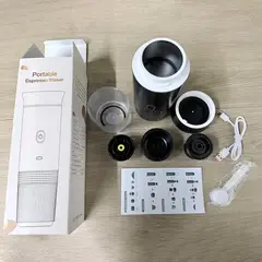 MILOPTS - Cafetera Espresso Portátil Autocalentable De 4 A 6 Tazas