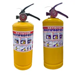 GENERICO - Extintor ABC Multipropósito de 5 Libras Vigente 1 año Hogar Carro Kit Carretera