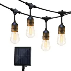 MAXWELL - Guirnalda Solar 10 Metros 10 Bombillos IP65 Exterior