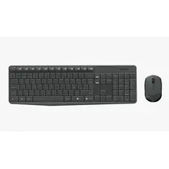 LOGITECH - COMBO TECLADO Y MOUSE INALAMBRICO MK235 NEGRO