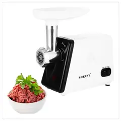 SOKANY - Molino Eléctrico De Carne Alta Potencia 2500w Sk-312