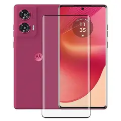 GENERICO - Vidrio Templado Protector De Pantalla Fullcover Curvo Compatible con Motorola Edge 50 Fusion