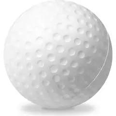 GENERICO - Antiestrés Bola Golf Blanco Pack x10