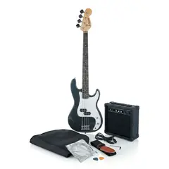 GENERICO - Kit Combo Bajo Eléctrico 4 Cuerdas + Amplificador + Estuche