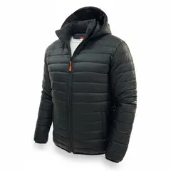 ABC JACKETS - Chaqueta impermeable termica con capucha removible