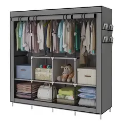 CHINA GLAZE - ORGANIZADOR DE ROPA 88170W PLEGABLE MULTIUSOS GRIS