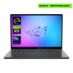 ASUS - PORTATIL ROG ZEPHYRUS G16 CORE ULTRA 9 285H SSD 1TB RAM 16GB RTX 5070