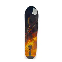 GENERICO - Patineta Skate Entretenimiento 79cm Ruedas QC-2865Y-FG