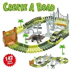 KIDSHOP - Pista De Carros Con Juguetes De Dinosaurio PT868-32
