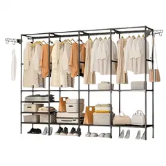 GENERICO - Clóset Armario Organizador Metálico Ropa Y Zapatos