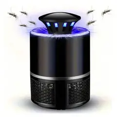GENERICO - Lámpara Mata Mosquitos Eléctrica Atrapa Insectos Luz Ultravioleta USB