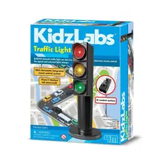 4M - Juguete Didáctico Kidzlabs Semáforo DE Control DE Tráfico