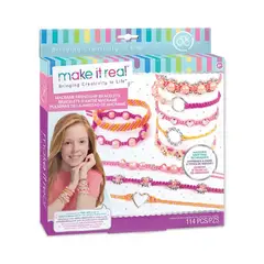 MAKE IT REAL - Set de Pulseras Macrame 114 Pzs