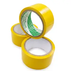 GENERICO - Cinta Adhesiva De Demarcación Amarilla 5cm X 5m Sst Industrial Bodegas Color Amarillo