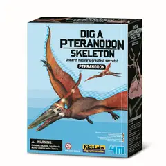 4M - Juguete Didáctico Kidzlabs Cava un Esqueleto de Pteranodón