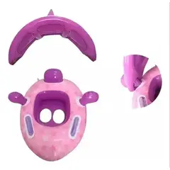 BESTWAY - Flotador Para Bebe Con Techo 70cm Unicornio