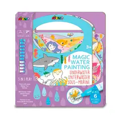 GENERICO - Juguete Didáctico Pintura Mágica con Agua Fondo Marino
