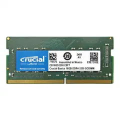 CRUCIAL - Memoria DDR4 SODIMM 16GB 3200 MHz