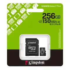 KINGSTON - Memoria MicroSD Canvas Select Plus Gen3 256GB
