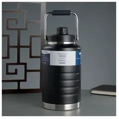 AMERICAN GENERICS - TERMO CAMPING GRANDE 2000ML NEGRO