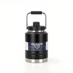 AMERICAN GENERICS - TERMO CAMPING PEQUEÑO 1500ML NEGRO