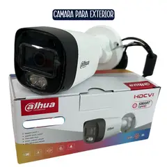 DAHUA - Kit de seguridad 4 cámaras a Color con DVR de 4 Canales