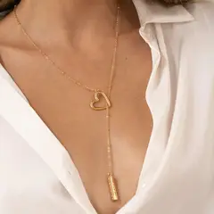 AVEMARIA - Collar Corbatin Mamá + Aretes