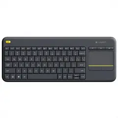 LOGITECH - K400 Plus, Teclado Inalámbrico Touch, Pc Android Tv