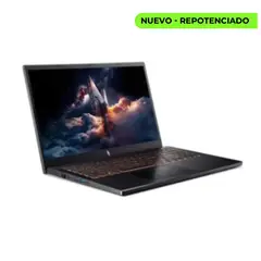 ACER - Portátil Nitro Ryzen 7 350 Ram 32GB SSD 1TB RTX 5060 8GB Pantalla 16" WUXGA 180Hz