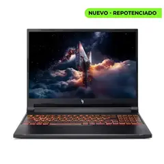ACER - Portátil Nitro Ryzen 7 350 Ram 24GB SSD 1TB RTX 5060 8GB Pantalla 16" WUXGA 180Hz