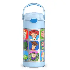 THERMOS - Termo Pitillo Infantil Acero Inoxidable Toy Story 5 12 Onz