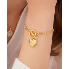 AVEMARIA - Pulsera Broche Corazón