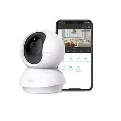 TAPO - Cámara de Seguridad Wi-Fi TP-Li C210 para Interiores 2K Pan Cámara de Seguridad para Interiores