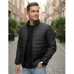 ABC - Chaqueta Hombre Acolchada Impermeable colores varios