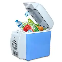 GENERICO - Nevera Portátil para Carro 12v 7.5L Refrigerador y Calentador Eléctrico Acero Inoxidable