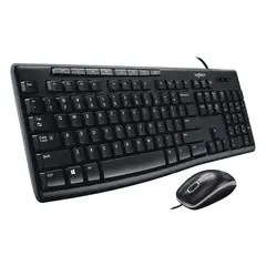 LOGITECH - Mk200 Media, Combo Usb Teclado Multimedia Y Mouse