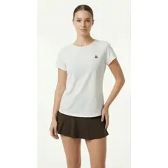 BELIFE - Camiseta deportiva blanca para mujer