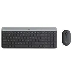 LOGITECH - Mk470, Combo Inalámbrico Slim, Teclado Y Mouse