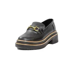 BALLERINA - Mocasín De Plataforma Para Dama Negro Ballerinas Belky