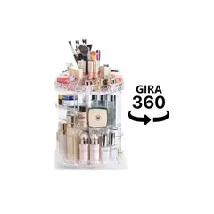 GENERICO - Organizador de Maquillaje Giratorio 360º