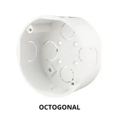 GENERICO - Caja Electrica Plastica Octogonal