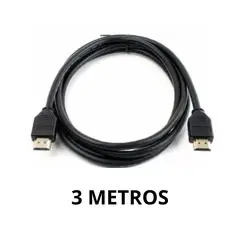 GENERICO - Cable HDMI 3 Metros encauchetado