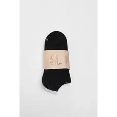 KOAJ - Paquete X5 de medias tobilleras con texturas finas unic Hombre