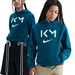 NIKE - Buzo Niños Kids Club Fleece Hoodie Azul