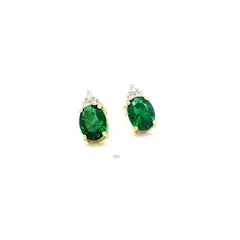 ALDA & ROMERA - Pear Green Earrings Alda&Romera