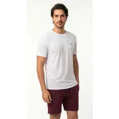 BELIFE - Camiseta deportiva blanca para hombre