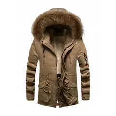 GENERICO - Parka Chaqueta para hombre gruesa invierno