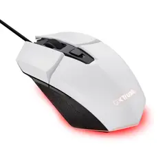 TRUST - Mouse Gamer GXT 109W Felox Iluminación LED Blanco