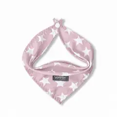 WAWAW - Pañoleta S rosa estrellas blancas